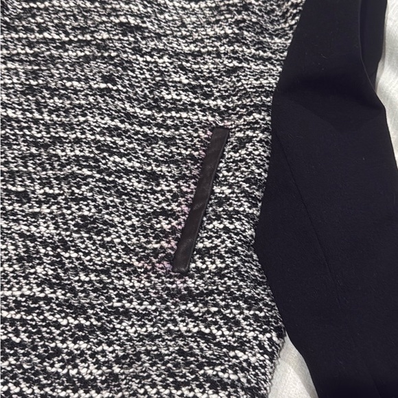 - Alice + Olivia Black jacket with leather.  Good used condition.  No size… - Picture 5 of 5